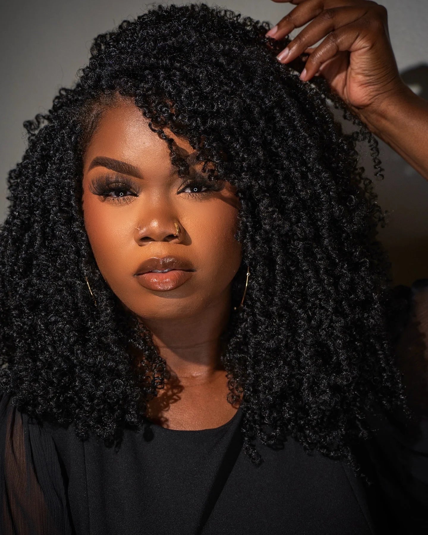 WigSpire Natural Black Dark Brown Yanky Twists Hair Extensions – Synthetic Protective Style