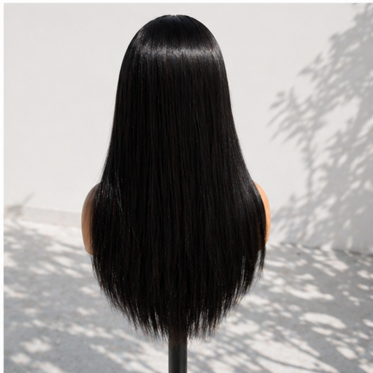 Wigspire high quality Synthetic Straight Lace Wig hair| Real Hair Feel, High Ponytail Ready