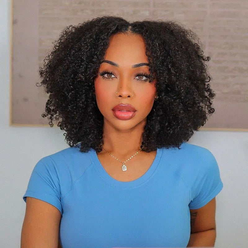 WigSpire Natural Black Kinky Twist Crochet Braids Hair Extensions – Synthetic Protective Style