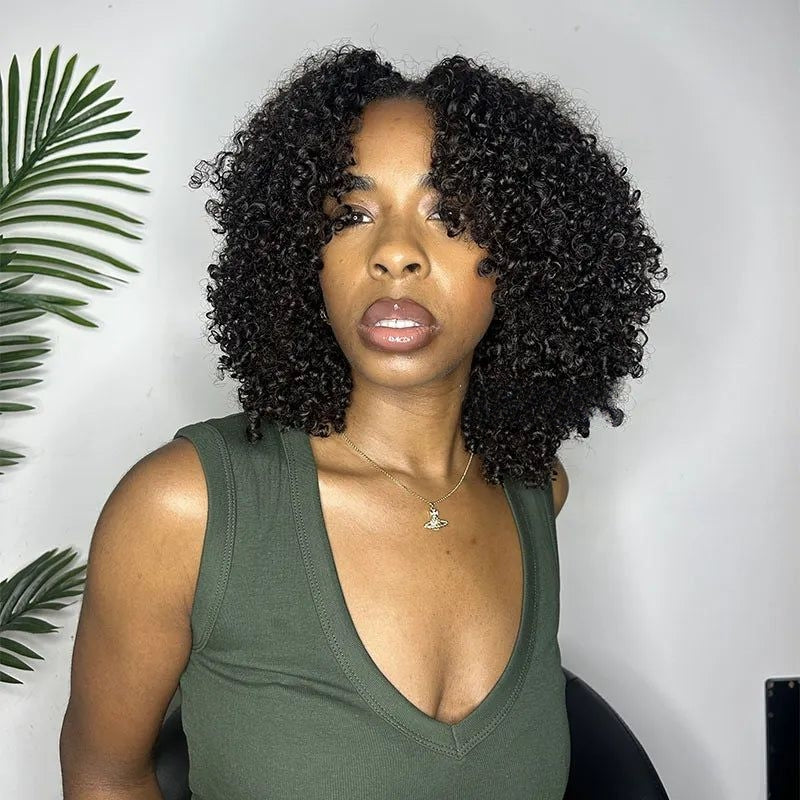 WigSpire Natural Black Kinky Twist Crochet Braids Hair Extensions – Synthetic Protective Style