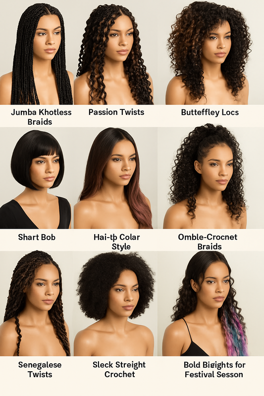 12 Trendy Crochet Braids Styles & Colors to Try in 2025