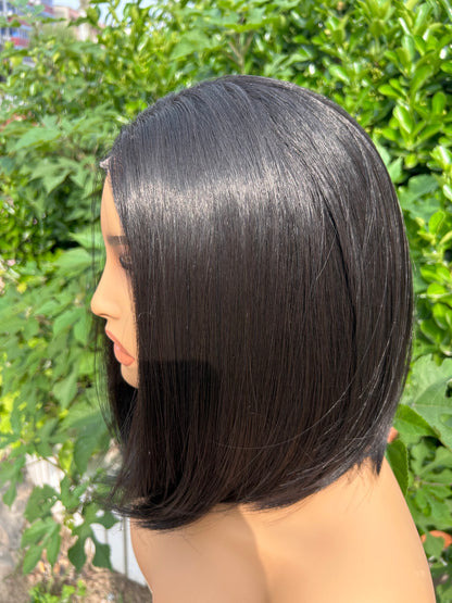 WigSpire Tax Season BOGO: 13x4 12"Lace Bob + 22" Long Lace Synthetic Wig Bundle (2 PCS)